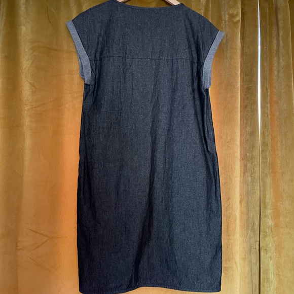 Eve Gravel black denim shirt jacket - Picture 2 of 4